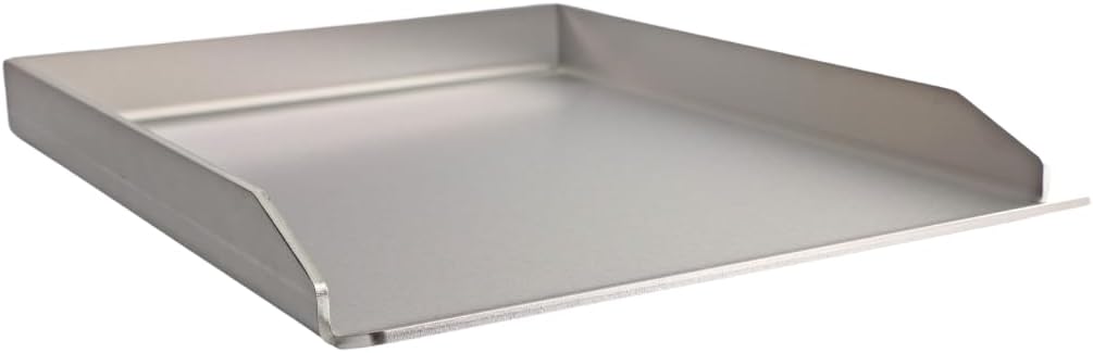 Kette´s Grillzubehör Edelstahl Plancha/Griddle-Plate/Bratplatte/Burger Platte (300 x 200mm) 300 x 20