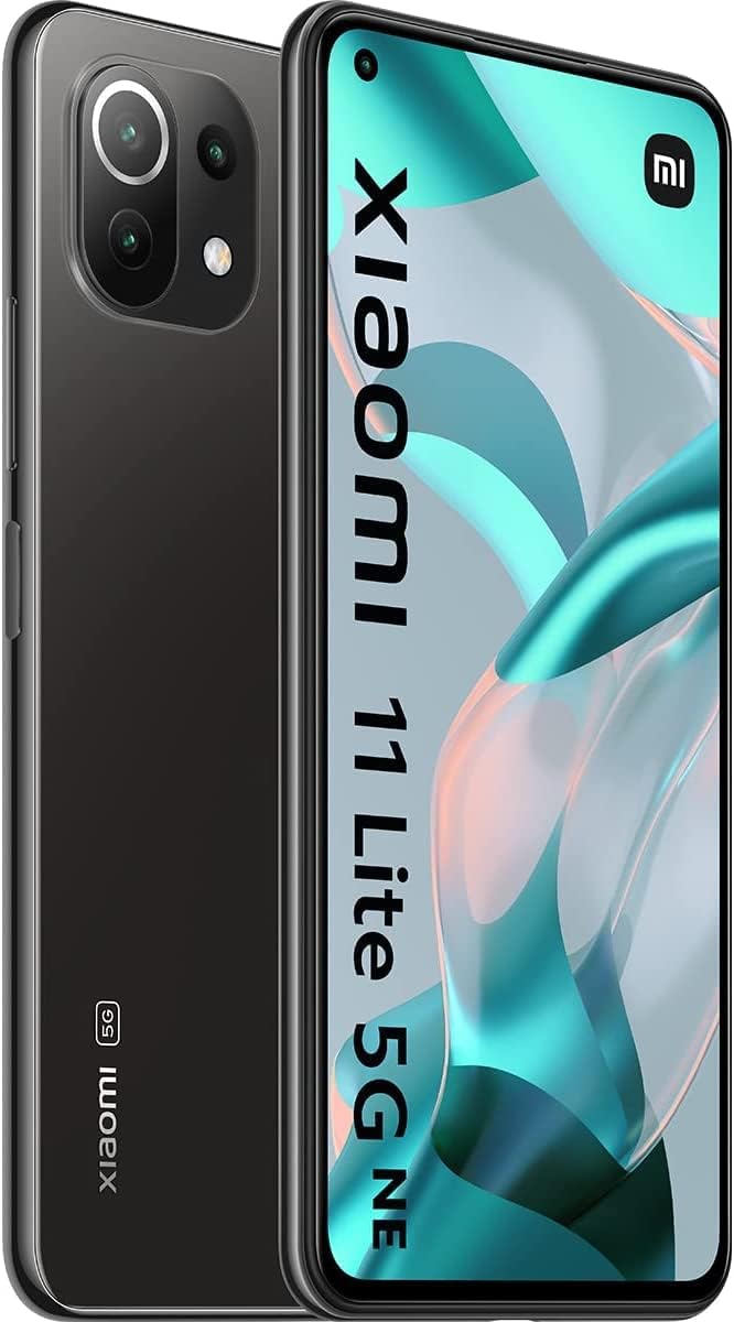 Xiaomi 11 Lite 5G NE - Smartphone 128GB, 6GB RAM, Dual SIM, Truffle Black, 6G+128GB