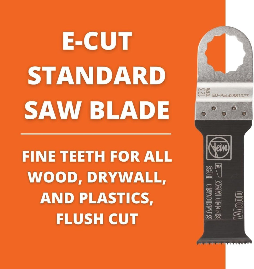 Fein 63502123030 Standard E-Cut-Sägeblatt, 32mm breit, 25er Pack 32/78 mm (25 St), 32/78 mm (25 St)