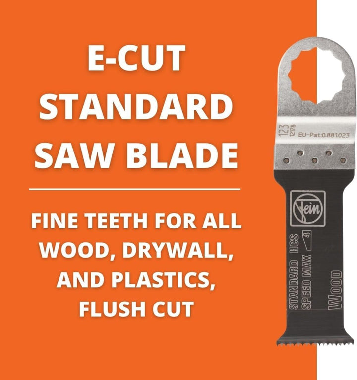 Fein 63502123030 Standard E-Cut-Sägeblatt, 32mm breit, 25er Pack 32/78 mm (25 St), 32/78 mm (25 St)