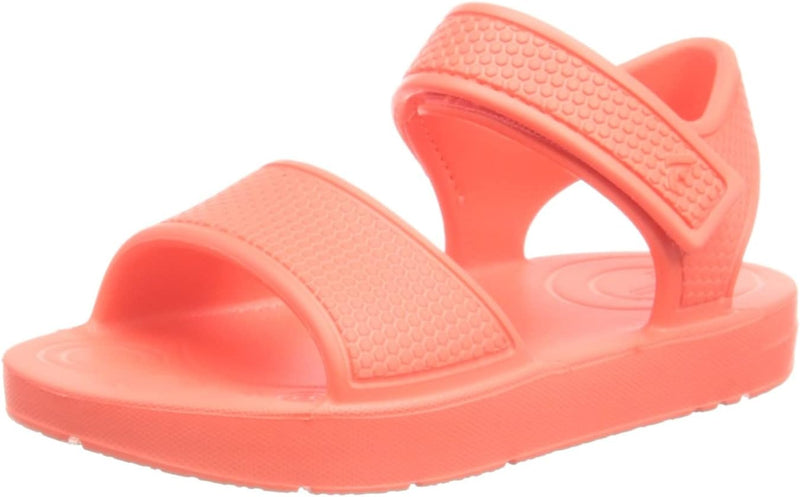 Fitflop Jungen Unisex Kinder Iqushion Kids Ergonomic Back Strap Sandale, Neon Orange, 26 EU