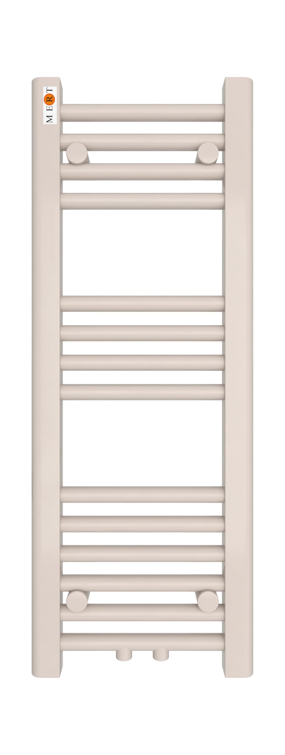 Badheizkörper Handtuchheizkörper mit Mittelanschluss weiss gerade 300x800 mm Stahl 30x80, Stahl 30x8