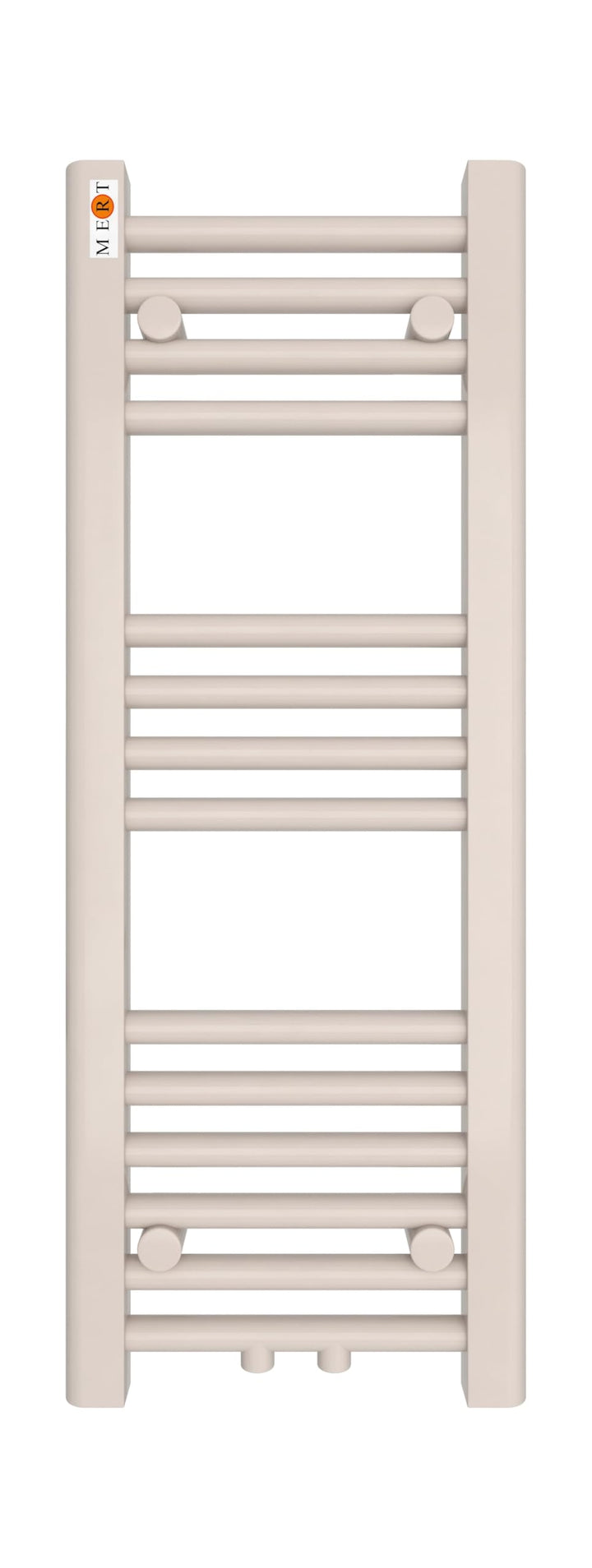 Badheizkörper Handtuchheizkörper mit Mittelanschluss weiss gerade 300x800 mm Stahl 30x80, Stahl 30x8