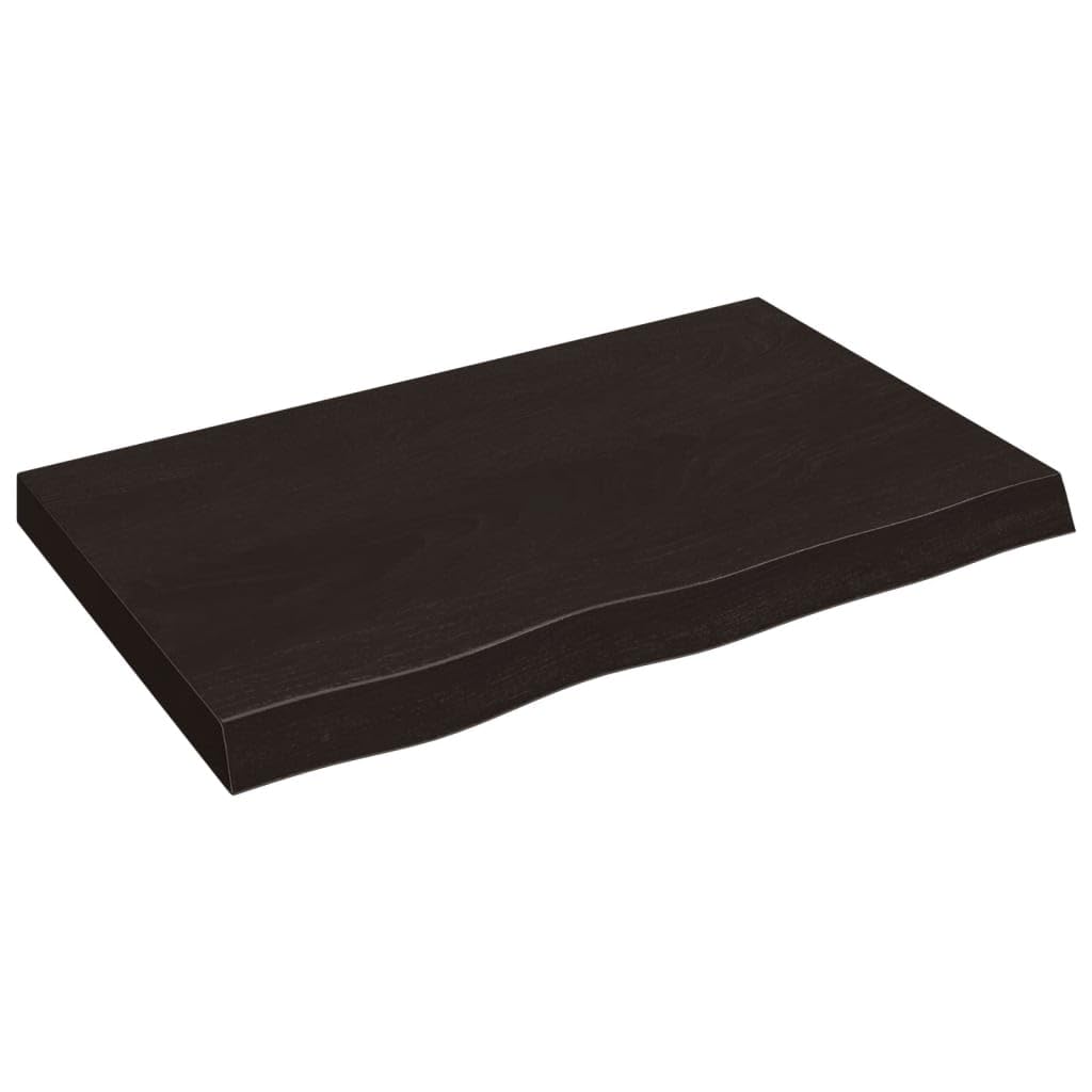 vidaXL Waschtischplatte, Multifunktional Arbeitsplatte mit Naturkante, Waschtischkonsole Tischplatte
