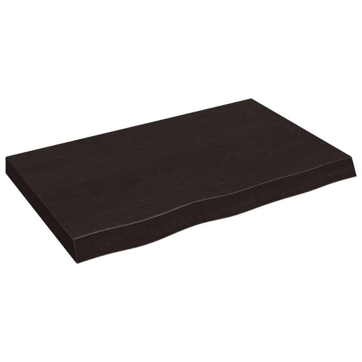vidaXL Waschtischplatte, Multifunktional Arbeitsplatte mit Naturkante, Waschtischkonsole Tischplatte
