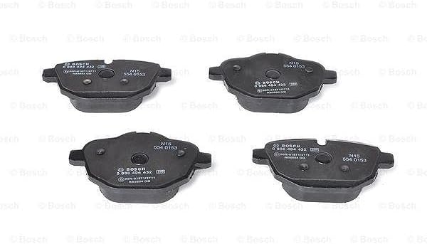 Bosch BP1354 Bremsbeläge - Hinterachse - ECE-R90 Zertifizierung - vier Bremsbeläge pro Set