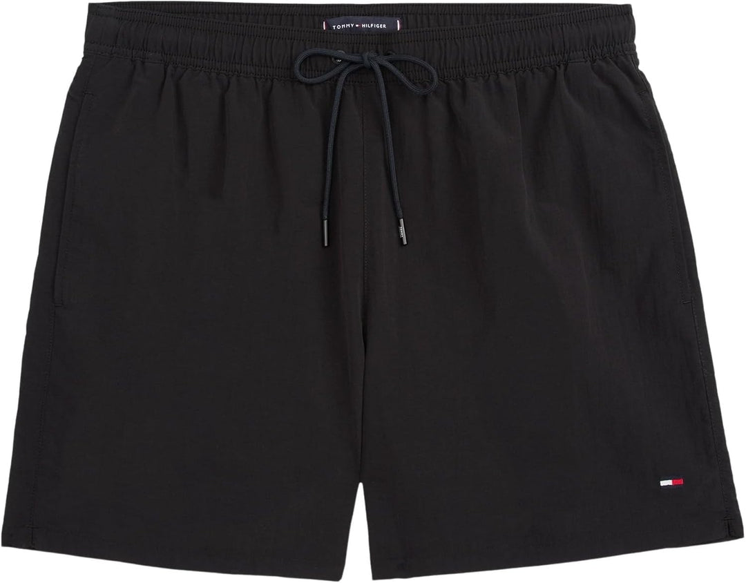 Tommy Hilfiger Bodeshorts Gummibund Tunnelzug Logo dunkelblau XS Black (Black), XS Black (Black)