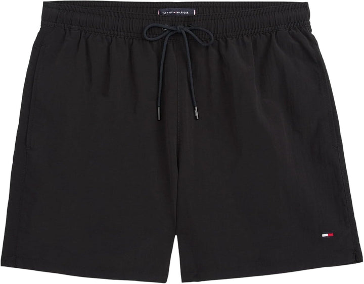 Tommy Hilfiger Bodeshorts Gummibund Tunnelzug Logo dunkelblau XS Black (Black), XS Black (Black)