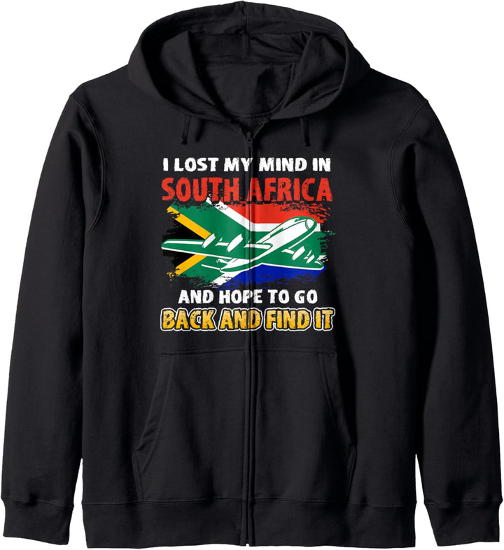 Ich verlor meinen Geist in Südafrika Hoffnung gehen zurück Kapuzenjacke