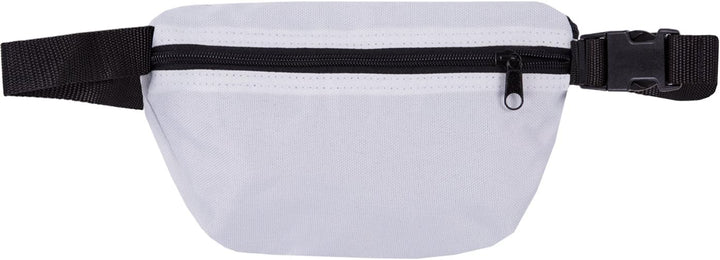 2stoned Hüfttasche Bauchtasche mit Stick Classic Logo in Weiss für Erwachsene und Kinder, Weiss