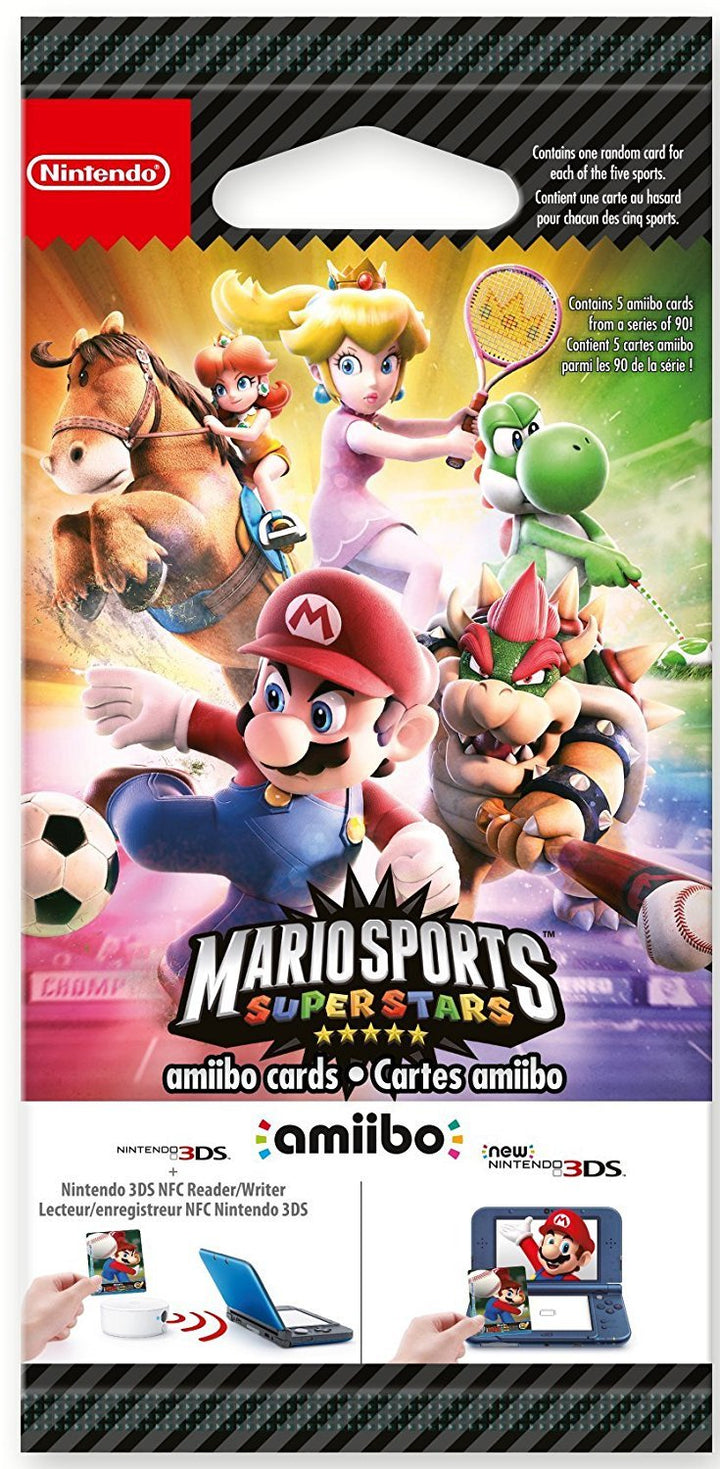 amiibo-Karten Mario Sports Superstars 5Stk. amiibo Karte Superstars 5Stk, amiibo Karte Superstars 5S