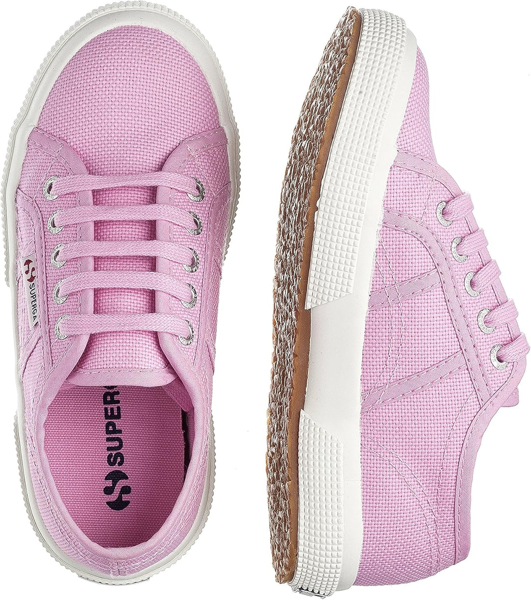 Superga Unisex Kinder 2750-jcot Classic Sportschuhe 34 EU Pink Pink Begonia, 34 EU Pink Pink Begonia