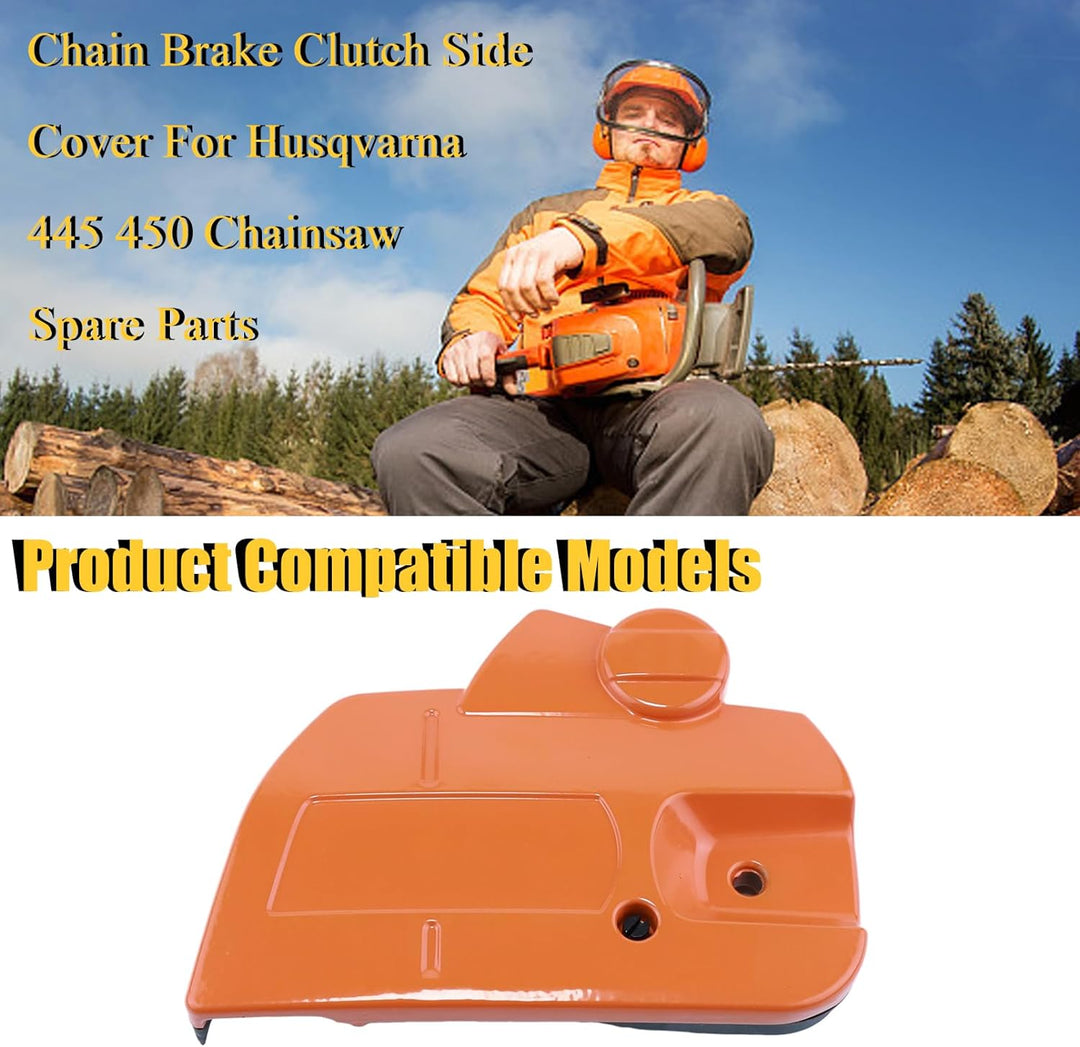 Haishine Kette Brake Clutch Seite Cover für Husqvarna 445 445e 450 450E Ersatzteile 544097902 544097