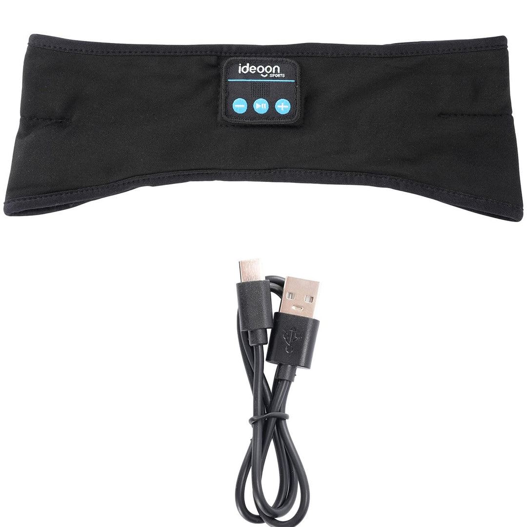 ideoon Smartes Kopfhörer-Stirnband, Bluetooth 5.4, Freisprecher & Sprachsteuerung, schwarz: Ein bequ