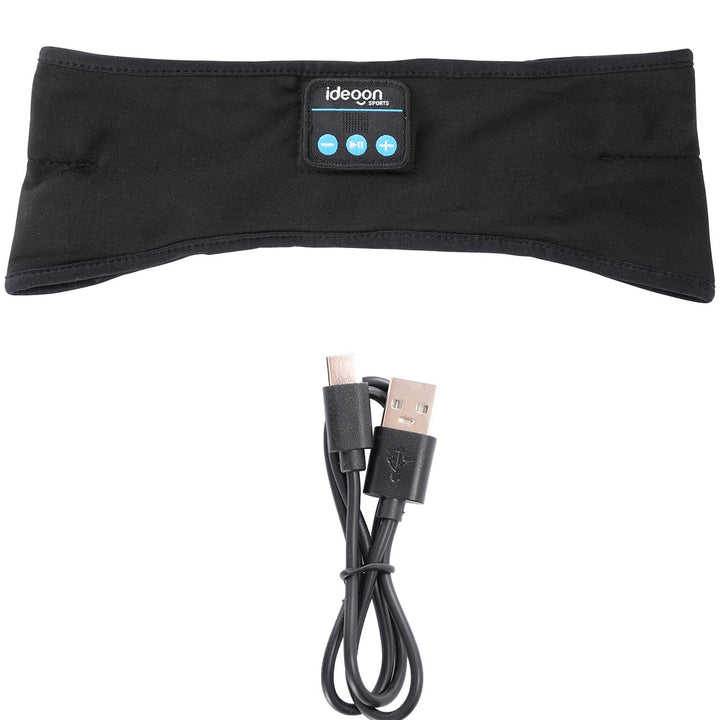 ideoon Smartes Kopfhörer-Stirnband, Bluetooth 5.4, Freisprecher & Sprachsteuerung, schwarz: Ein bequ