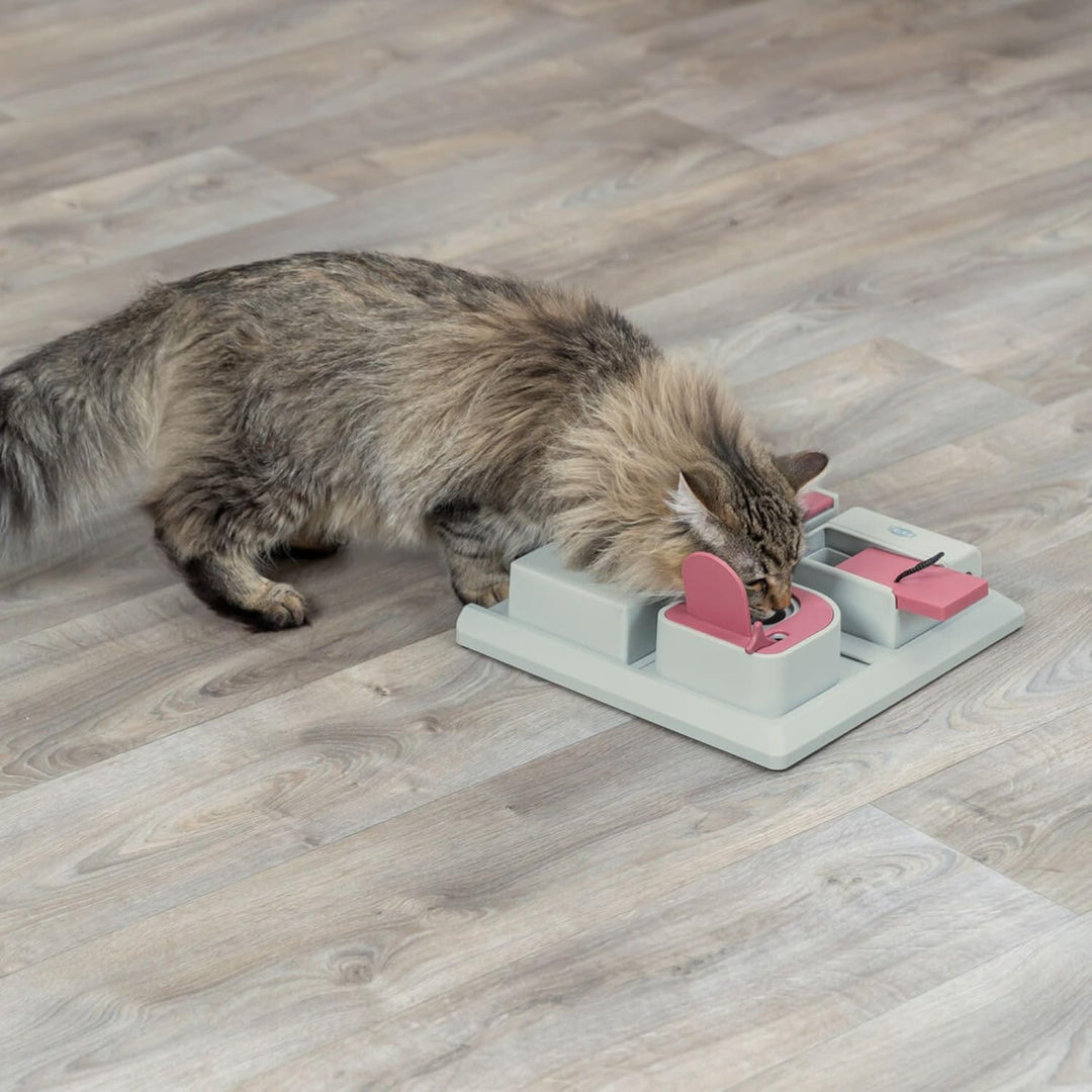 TX-4597 Cat Activity Poker Box 31x31 cm Pokerbox Aktivität für Katzen, Pokerbox Aktivität für Katzen
