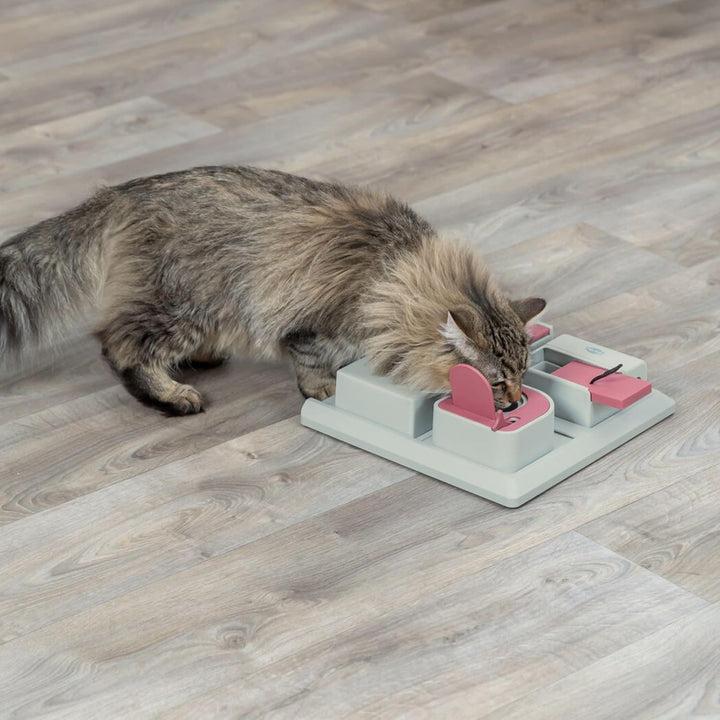 TX-4597 Cat Activity Poker Box 31x31 cm Pokerbox Aktivität für Katzen, Pokerbox Aktivität für Katzen