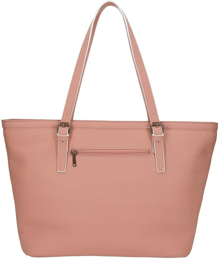 Pepe Jeans Damen Jeny Gepäck- Messenger Bag Einheitsgrösse Rosa, Einheitsgrösse Rosa