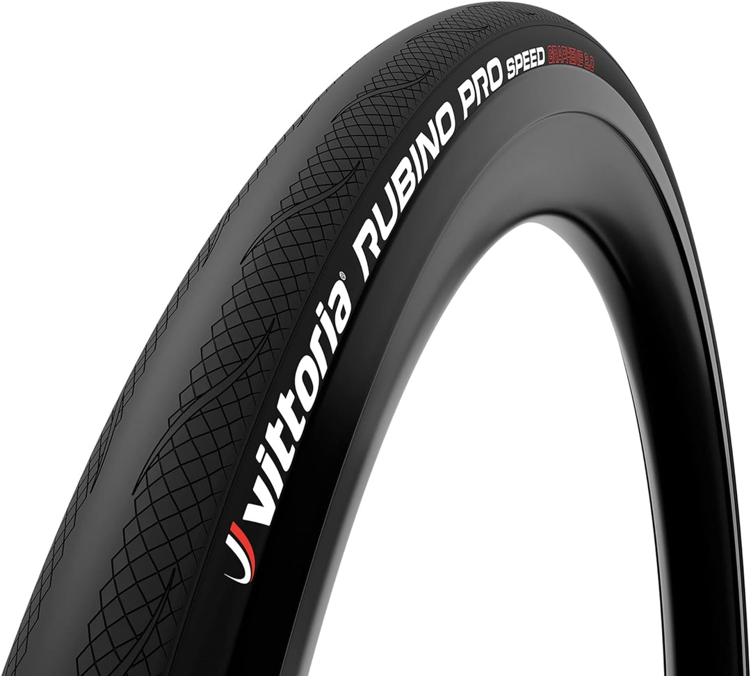 Vittoria Rubino Pro Speed Faltreifen 700 x 23c Schwarz, 700 x 23c Schwarz