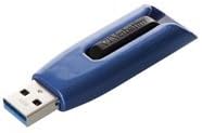 Verbatim Store 'n' Go V3 MAX USB-Stick, USB-3.2 Gen 1, 128GB, Speicherstick mit Schiebemechanismus,