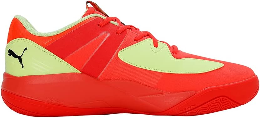 PUMA Herren Beschleunigt Turbo Nitro II W+Hallenturnschuh 44.5 EU Red Blast Fast Yellow Puma Black,
