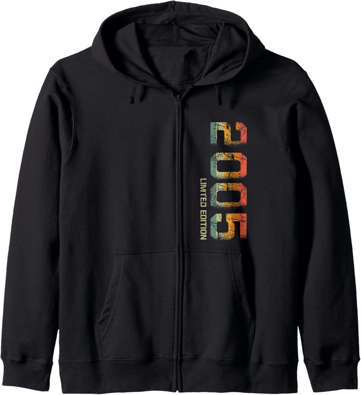 17. Geburtstag Geschenk 17 Jahre Limited Edition 2005 Kapuzenjacke