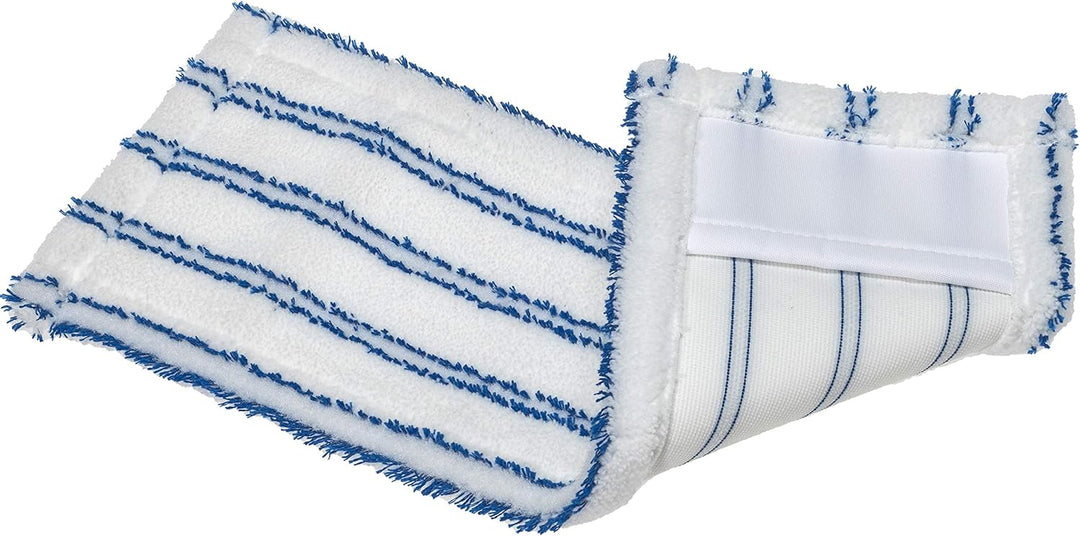 HELOME 10x Microfaser-Möppe für Gewerbetreibende - Wischmöppe für 50cm Mopphalter - Wischbezüge mit
