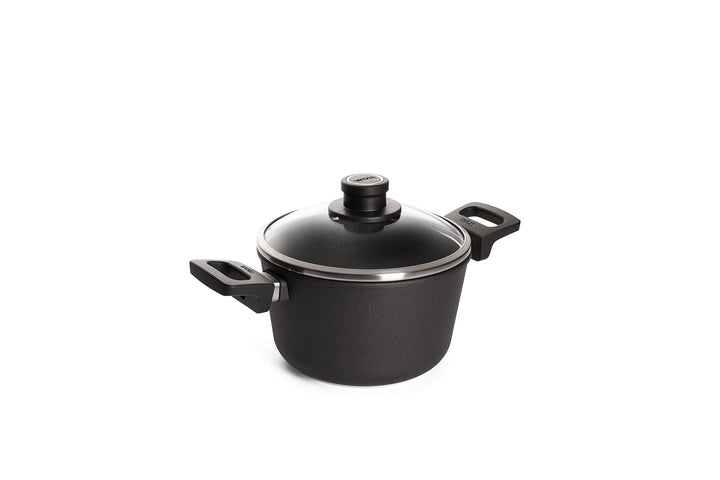 Woll Nowo-Titanium Induktion GussTopf, Andere, 20 cm, Schwarz 20 cm, 12 cm hoch, 3.0 Liter, 20 cm, 1