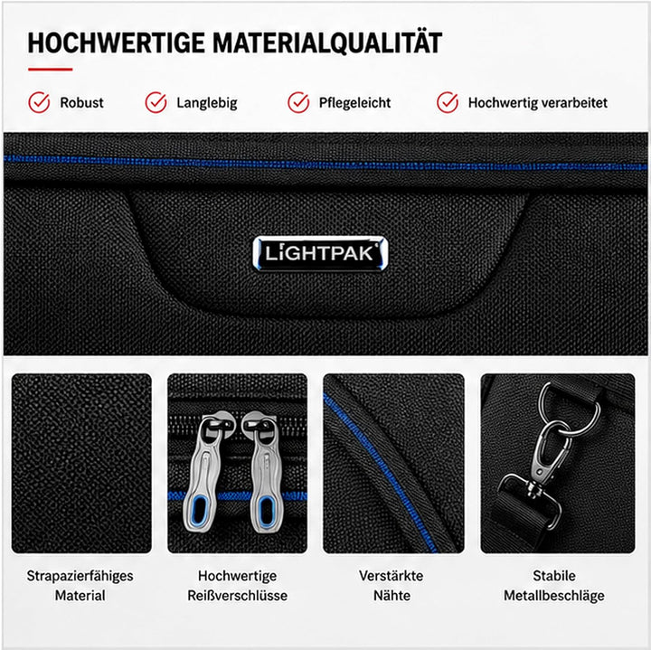 Laptoptasche Executive Line Lima, aus Polyester, ca. 44 x 31 x 13 cm, schwarz