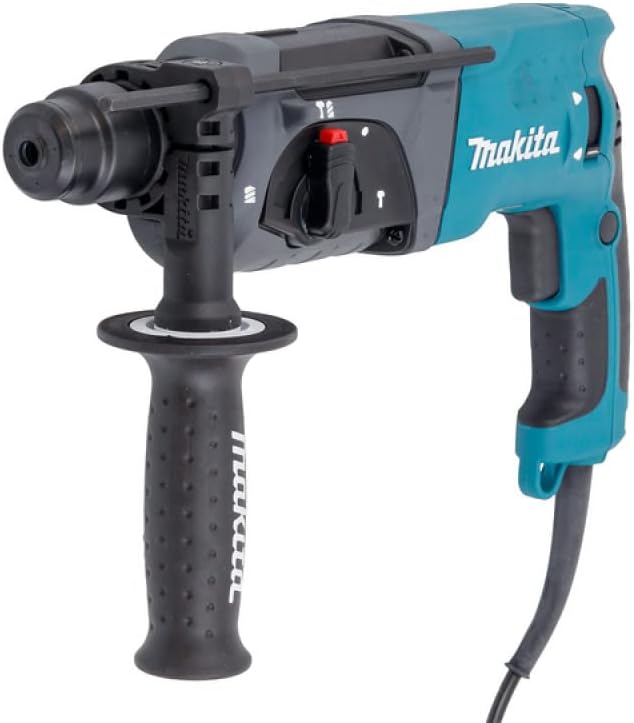 Makita HR2470 Bohrhammer für SDS-PLUS 24 mm Plus-Bohrhammer ohne Bohrerset Türkisblau, Plus-Bohrhamm
