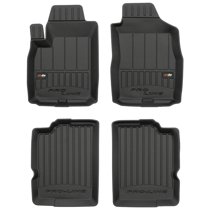 SMK Gummimatten Auto fussmatten Satz für FIAT Panda II 2003-2012 Erleben Sie einen neuen Standard de