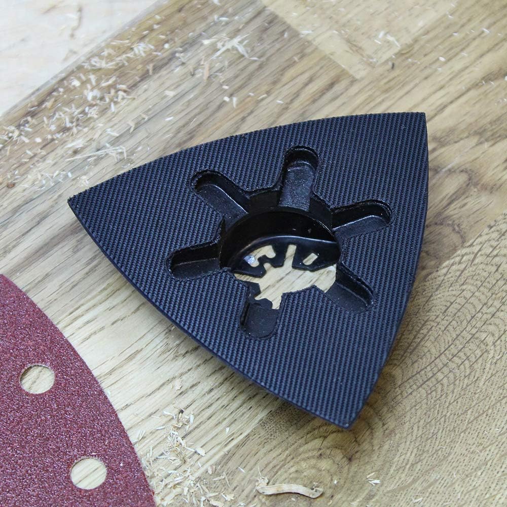 Faithfull Delta Velcro Sanding Pad Tri 93mm