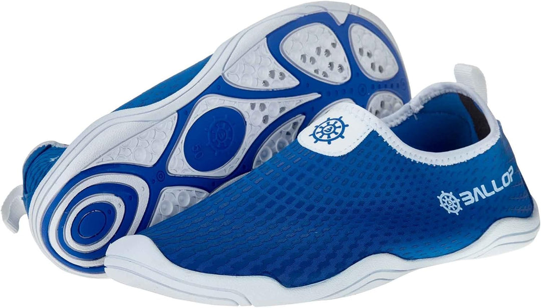 Ballop Voyager Barfussschuh, 37.5/38 EU Blau Blue, 37.5/38 EU Blau Blue