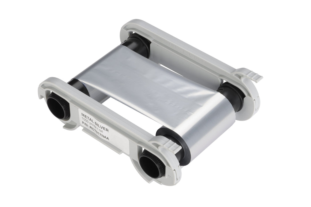 Evolis RCT017NAA Silber Farbband, – Bänder Printserver Primacy, Zenius and elypso, Silber, Thermotra