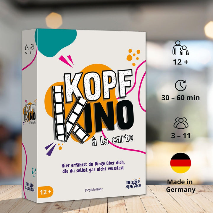 Generisch Kopfkino à la Carte - Original-Edition, Partyspiel, 3-11 Mitspieler