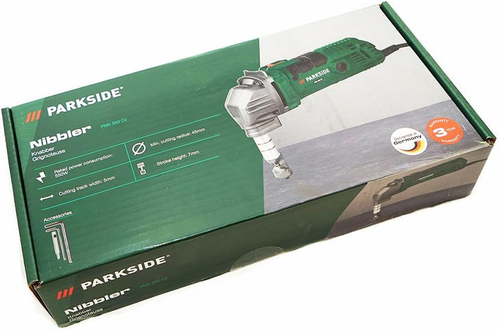 PARKSIDE® Knabber/Nibbler »PMK 550 C2«, 550 W, Blechknabber, Metallschneider