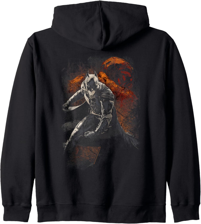 Batman Dark Knight Rises Grungy Knight Kapuzenjacke