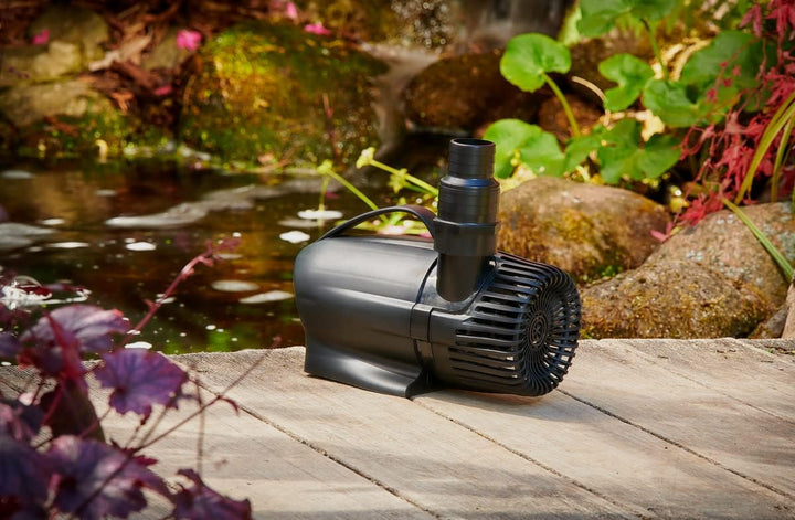 AQUANIQUE Teichpumpe PP 9000 (9000 l/h) | Filterpumpe/Bachlaufpumpe | Gartenteiche, Bachlauf, Wasser