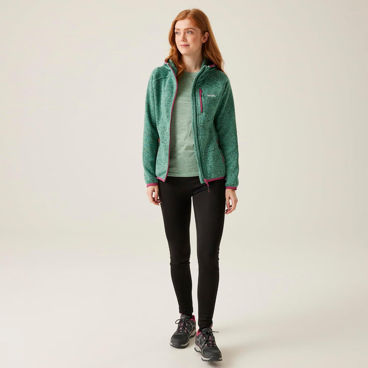 Regatta Damen Womens Newhill Full Zip Hooded Fleece Jacket Fleece mit durchgehendem Reissverschluss
