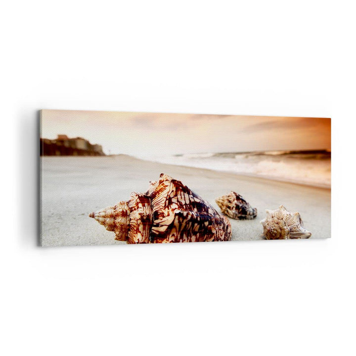 Wandbilder Dekoration Wohnzimmer Strand schön karibisch bunt Panorama Bilder auf Leinwand 120x50cm L
