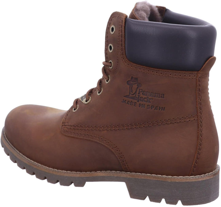 Panama Jack Herren Panama 03 Igloo Kurzschaft Stiefel 45 EU Braun Napa Grass Cuero Bark, 45 EU Braun