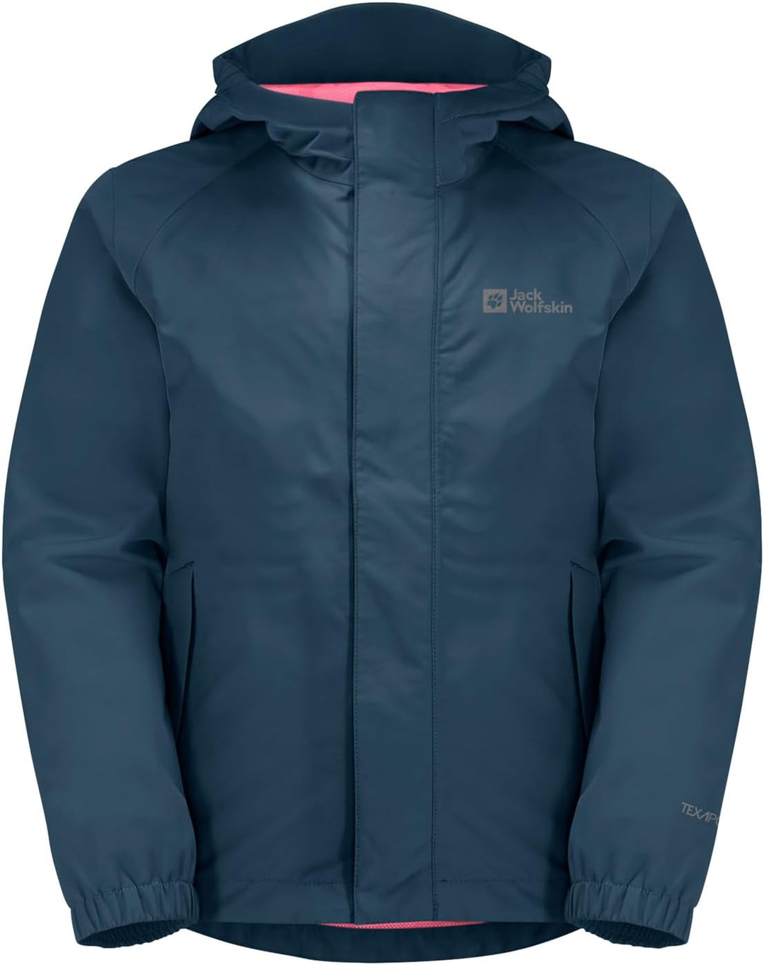 Jack Wolfskin Unisex Tucan Jacket K Regenjacke 128 dark sea, 128 dark sea
