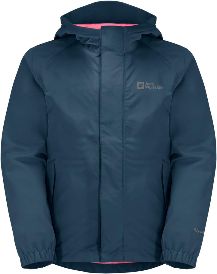 Jack Wolfskin Unisex Tucan Jacket K Regenjacke 128 dark sea, 128 dark sea