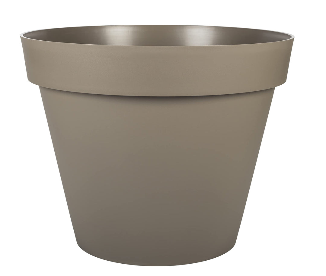 Blumentopf Toskana taupe Mehrfarbig Ø 60 x H.47 cm - 76L, Mehrfarbig Ø 60 x H.47 cm - 76L