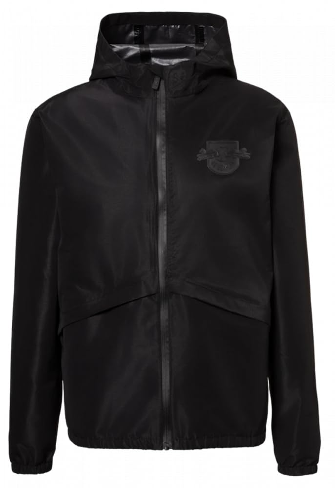 RB Leipzig Herren Regenjacke schwarz Kapuzenjacke Jacke RBL XS, XS