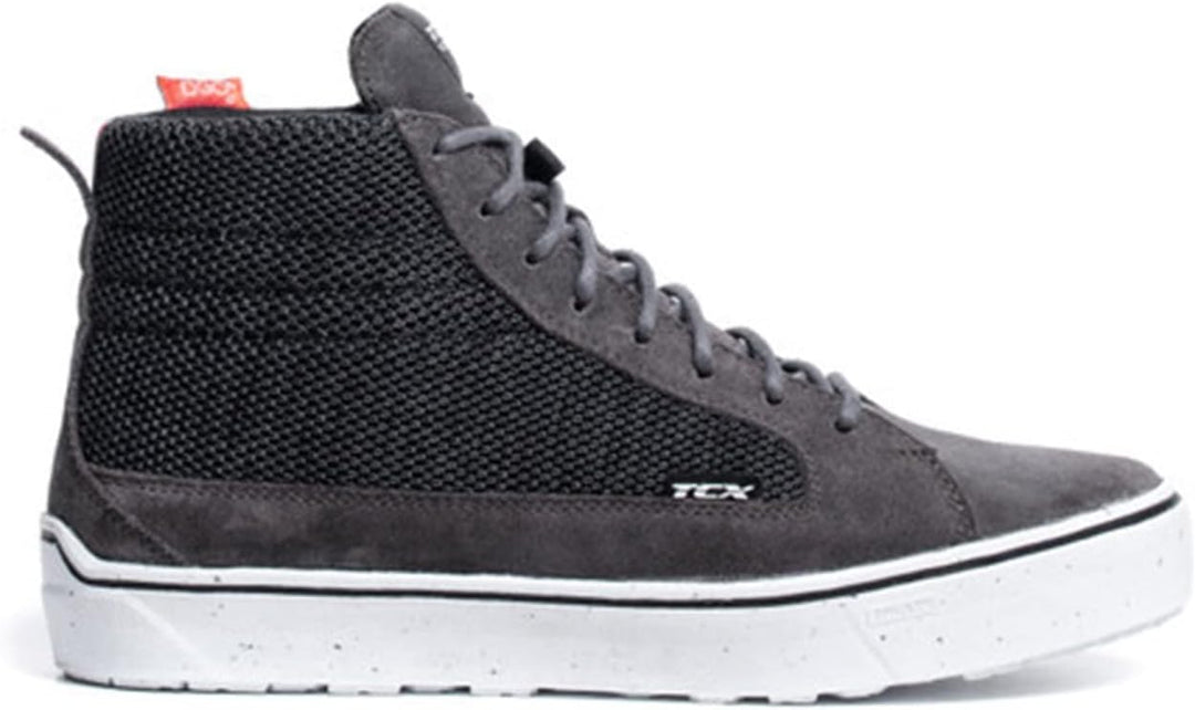 TCX Herren Street 3 Air Motorradstiefel, Grau Weiss