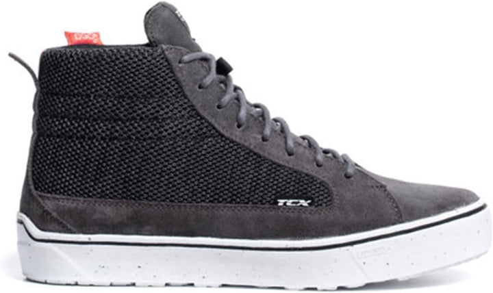 TCX Herren Street 3 Air Motorradstiefel, Grau Weiss