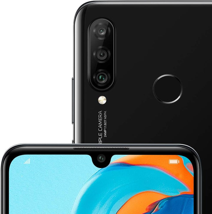 HUAWEI P30 Lite (128 GB, 4 GB RAM) 6,15" Display, AI Triple-Kamera, 32MP Selfie, Doppel-SIM Globale
