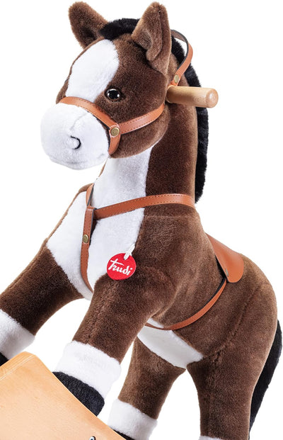 Trudi 29708 8006529297084 Tiere Braun (Rocking Horse Brown)