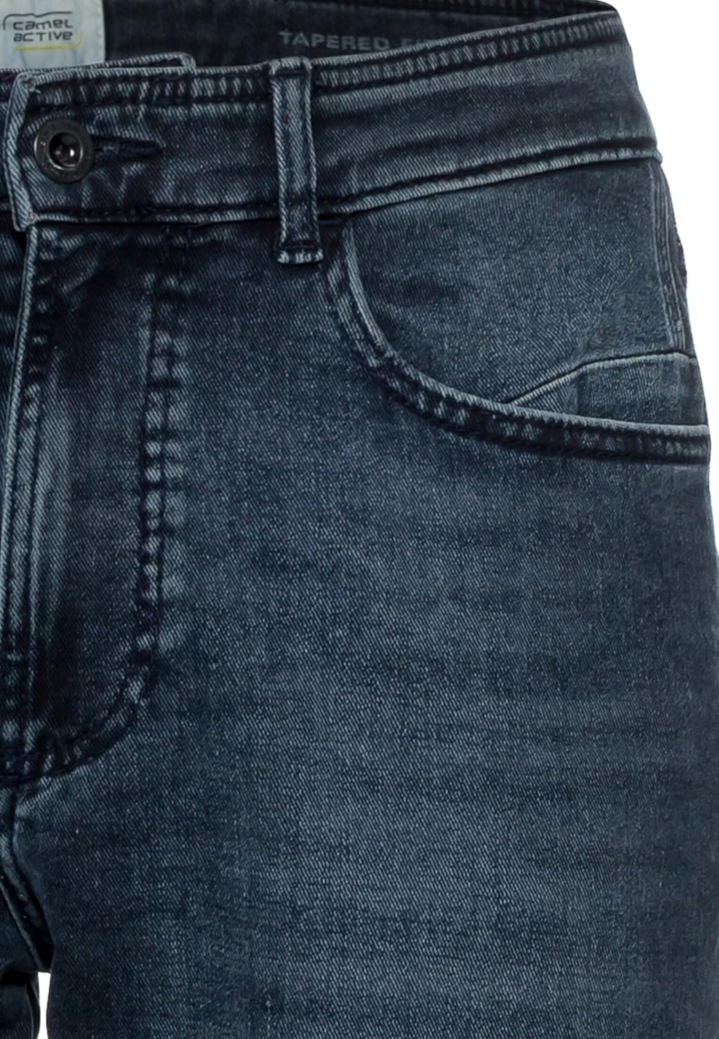 camel active Herren Tapered Fit fleXXXactive® Jeans 31W / 34L Dunkelblau, 31W / 34L Dunkelblau